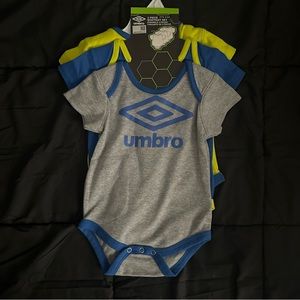 Umbro baby bodysuits